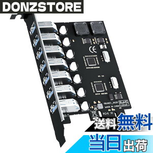 �y���������zGLOTREND U3057 7 �|�[�g PCIe Type-A ���݃J�[�h�iUSB 3.2 Gen 1�j�AWindows/Linux �Ή��iMac OS ��Ή��j