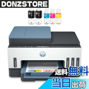 �y���������zHP �v�����^�[ A4 �C���N�W�F�b�g �����@ HP Smart Tank 7306 �f���A���o���hWi-Fi�Ή� �������ʈ�� �X�}�z�Ή� ��e�ʃC���N�^���N�� ����R�X�g��� �O�ʋ��� ����ADF���� �u���[ (28B7
