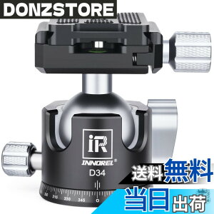 �y���������zINNOREL ���^�_�� �R���p�N�g �J�����_�� 15kg �ω׏d �A���~���� �A���J�X�C�X�݊� ���R�_�� 1/4�h3/8�h���t���T�C�Y �{�[���_�� ���[�o�b�O�t�� D34