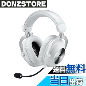 �y���������zLogicool G PRO X 2 LIGHTSPEED ���C�����X �Q�[�~���O�w�b�h�Z�b�g G-PHS-005WLWH �O���t�F���h���C�o�[ �}�C�N�t�� Bluetooth 3.5mm �L�� �Ή� Dolby 7.1ch 50���ԘA���g�p�\ �y�� PS5 PS4 Switch2 �Q