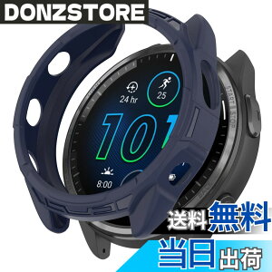 �y���������z�mRuenTech�n�Ή�GARMIN Forerunner 965�P�[�X �ی�P�[�X Garmin Forerunner 965�p�J�o�[ 6�F�I �\�t�g�V���R���� �v���e�N�^�[�J�o�[ �ϏՌ� �y�� ���t���ȒP