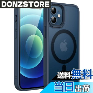 �y���������zJETech iPhone 12 mini 5.4�C���`�p �}�O�l�b�g �P�[�X MagSafe�ɑΉ� �������̃}�b�g�w�� ���^ �ϏՌ� �J�o�[ (�X�g�[���u���[)