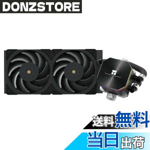 �y���������zThermalright Frozen Edge 240 Black PWM�t�@���t��CPU�E�H�[�^�[�N�[���[�A�|���v���x��3300RPM�ł��AS-FDB�x�A�����O�AAMD AM4 / AM5�A�C���e��LGA1150 / 1155 / 1200 / 1700 /1851/ 2011(FE240 Black)