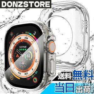 �y���������zAMAPC for Apple Watch �P�[�X Apple Watch Ultra3/Ultra2/Ultra 49mm �p �P�[�X 360�x�S�ʖh�� �o���h ���j�E�X�|�[�c��p �K���X�t�B���� ��̌^ 360�t���{�f�B�h�� �A�b�v���E�H�b�`�P�[�X 49mm��