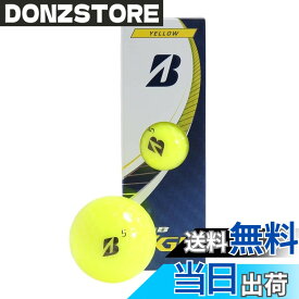 【送料無料】ブリヂストンゴルフ（BRIDGESTONE GOLF） ゴルフボール 23TOUR B JGR J3YX 3P スリーブ(3個入り) （イエロー/FF/Men's）