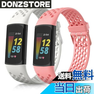 �y���������z[HeeNia] �o���h Fitbit Charge 6 / Fitbit Charge 5 �Ή� �V���R�� �X�g���b�v ���[�v �X�|�[�c�o���h ���v�x���g �h���� �y�� �K�[�~�� Fitbit Charge 6 / Fitbit Charge 5 (�s���N+�z���C�g)