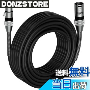 �y���������z�}�C�N�P�[�u�� 30M �I�X-���X 3�s���L���m���P�[�u�� 22AWG XLR�o�����X�ڑ��� ���� ��d�V�[���h �����D�� �^���p���t�R�[�h �����O �R���f���T�}�C�N/AV�A���v/�X�s�[�J�[���ɑ�