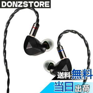�y���������zHiFiGo TANGZU x DIVINUS FUDU VERSE1 3 �n�C�u���b�h�h���C�o�[�C���C���[���j�^�[�AZEN �V���[�Y 10mm DD+ 2BA �C���C�A���̃C���z�� IEM 3D �v�����g�V�F���t���C���C���[�C���z�� (4.4mm, Black)