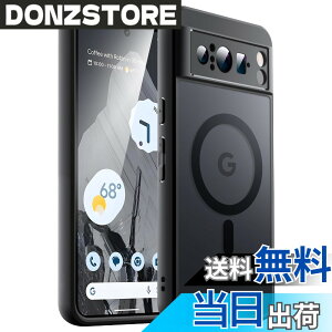 �y���������zJETech Google Pixel 8 Pro 6.7 �C���` 2023�p �}�O�l�b�g�P�[�X MagSafe�Ή� �������}�b�g�o�b�N �ϏՌ��X�}�z�J�o�[ (���j��)