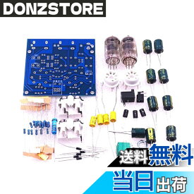【送料無料】Ahvqevn AC 12V 1A 6J1 バリュー プリアンプ チューブ プリアンプ アンプ ボード プリアンプ ヘッドホン DIY キット