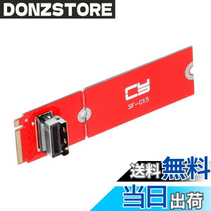 �y���������zNFHK PCI-E 4.0 M.2 M-Key to MCIO Mini Cool Edge IO ���X�z�X�g�A�_�v�^�[ PCIe Nvme SSD 2280 2230�p
