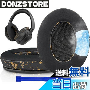 �y���������zSOULWIT ��p�W�F�� �p�b�h �C���[�p�b�h for Sony WH-1000XM3 (WH1000XM3) �p �I�[�o�[�C���[�w�b�h�t�H�� �����p�b�h �����x�t�H�[�� �݊��� �w�b�h�p�b�h �⊴ ����p�b�h (�u���b�N�S�[