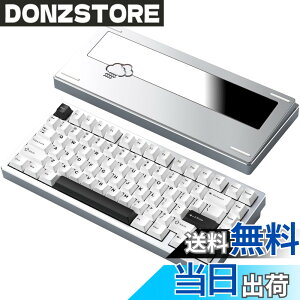�y���������z�yWOBKEY Rainy 75�L�[�{�[�h�z�J���̂悤�ȑŌ��� ���J�j�J���L�[�{�[�h 3WAY�ڑ� OS�݊��� �z�b�g�X���b�v��VIA�̑Ή� �J�X�^�}�C�Y�� �K�X�P�b�g�f�U�C�� �A���~�j�E���f�ގg�p RG