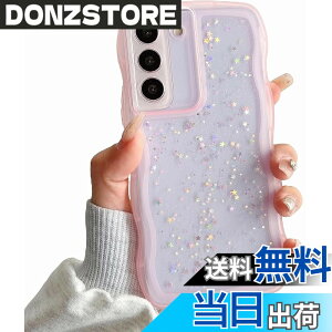 �y���������zQLTYPRI Galaxy S21 �P�[�X �N���A TPU �J�o�[ �E�F�[�u ������� �؍� ���� �E�F�[�u �O���b�^�[ ���� ���^ �y�� �ϏՌ� ����~�� (SC-51B / SCG09) �X�}�z�P�[�X ���C�����X�[�d�Ή� �X