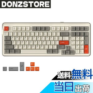 �y���������zDAREU EK98PRO ���J�j�J���L�[�{�[�h ���� �e���L�[�t�� �Q�[�~���O�L�[�{�[�h 2.4G���C�����X/Bluetooth/�L��USB�ڑ��\ 96%�p��z�� �K�X�P�b�g�}�E���g RGB �z�b�g�X���b�v�Ή� DREAM HI