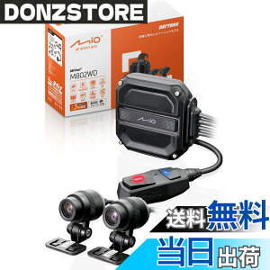 �y���������z�f�C�g�i(Daytona) Mio(�~�I) �o�C�N �h�����R �O�� 2�J���� 200����f microSD 64GB�t�� �t��HD �h�� �h�o LED�M�� G�Z���T�[ GPS MiVue M802WD 47750