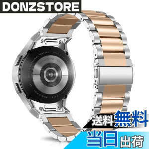 �y���������zYealRed �o���h For Samsung Galaxy Watch 7 6 5 4 40mm 44mm �����o���h Galaxy Watch FE 40mm �x���g �X�e�����X���^�� �����^�b�` �����o���h �N�C�b�N�����[�X�{�^�� �A�N�Z�T���[ �ւ��x���g For 