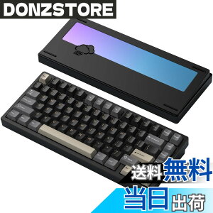 �y���������z�yWOBKEY Rainy 75�L�[�{�[�h�z�J���̂悤�ȑŌ��� ���J�j�J���L�[�{�[�h 3WAY�ڑ� OS�݊��� �z�b�g�X���b�v��VIA�̑Ή� �J�X�^�}�C�Y�� �K�X�P�b�g�f�U�C�� �A���~�j�E���f�ގg�p RG
