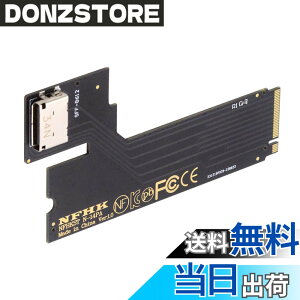 �y���������zNFHK PCI-E 4.0 M.2 M-Key to Oculink SFF-8612 SFF-8611 �z�X�g�A�_�v�^�[ 2022 2023 ThinkBook 14+ �O���O���t�B�b�N�X�J�[�h&SSD�p