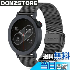 �y���������z[HeeNia] �o���h CMF by Nothing Watch Pro 3/CMF by Nothing Watch Pro 2 �Ή� �����x���g �X�e�����X�� �ւ��x���g �������߉\ �j�����p �����o���h (�u���b�N)