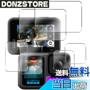 �y���������z�y���{���Ɏq���z�Ή� GoPro HERO13 �K���X�t�B���� �t���ی�t�B���� �Ή� gopro hero 13 black �J���������Y�ی�t�B���� �����ߗ� �t���ی� �d�x9H �ϏՌ� ��U�h�~ �����^ �P�[�X�Ɋ�