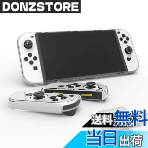 �y���������zZeniMart Switch oled �J�o�[ �y2022 Switch�L�@El���f���Ή��z Switch �L�@el TPU �N���A �h�b�N�Ή� Joy-Con(L)/(R)�J�o�[�tx�L�@EL���f����p oled �X�C�b�` �P�[�X �j���e���h�[�X�C�b�` �ی�P