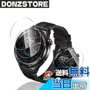�y���������z�p Xiaomi Watch S4 �K���X�t�B���� �ی�t�B���� �y3���Z�b�g ���YAGC���Ɏq�f�ށz �p xiaomi watch s4 �����K���X �t�B���� �����ߗ� �����^ �p �V���I�~ WatchS4 �t�� �ی�t�B���� �ϏՌ�