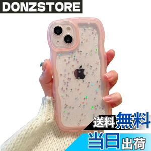 �y���������zDisonbeir ���炫�� �Ή� iPhone13mini �P�[�X �N���A ���� �������� �� �L���L�� �E�G�[�u �g�^�t���[�� ���킢�� �A�C�z��13Mini �p �J�o�[ ��l ���� �f�R���[�V���� ���� �l�C,�s��