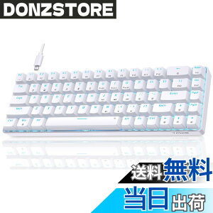 �y���������zDIERYA DK68SE �Q�[�~���O���J�j�J���L�[�{�[�h �L���ڑ� 65%�z�� 68�L�[ �� �X�u���[�o�b�N���C�g �S�L�[���Փ� �p��z�� Windows/Mac�Ή�