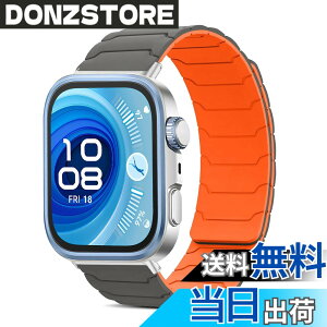 �y���������z[CiimWaa] �o���h Huawei Watch Fit 5 Pro/4 Pro/Huawei Watch Fit 5/4/3 �p �V���R�� ���v�o���h ���͂Ȏ��C �X�}�[�g�E�H�b�`���� �}�O�l�b�g �X�g���b�v ���v�x���g �����^ �H��v��Ȃ� �j��