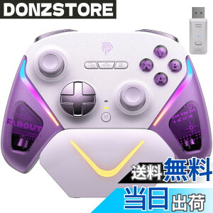 �y���������zEasySMX �R���g���[���[ PC Switch 2 Steam Deck IOS Android �A�[�d�h�b�N�ARGB �o�b�N���C�g�ATMR �W���C�X�e�B�b�N�t���Q�[�� �R���g���[���[�ASwitch �Q�[���p�b�h ���� �A1000Hz �|�[�����O