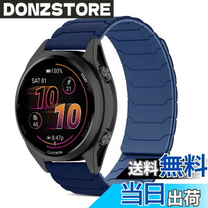 �y���������z[CiimWaa] 22mm �o���h for Garmin Venu 4/3 45mm/vivoactive 4/Venu2 �p �V���R�� ���v�o���h ���͂Ȏ��C �X�}�[�g�E�H�b�`���� �}�O�l�b�g �_�炩�� �����^ �j�����p ���K�� �x���g �K�[�~�� garm