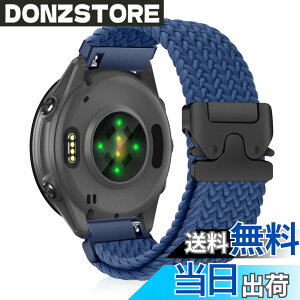 �y���������z[CiimWaa] 20mm �o���h for Garmin Forerunner 570 42mm/Garmin Vivoactive 6/5/Approach S50/S44 �p �����o���h �҂ݍ��� ���v�x���g �N�C�b�N�����[�X ���v�o���h �_�炩�� �ʋC�� �����p�x���g �K�[�~
