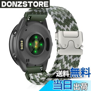 �y���������z[CiimWaa] 20mm �o���h for Garmin Forerunner 570 42mm/Garmin Vivoactive 6/5/Approach S50/S44 �p �����o���h �҂ݍ��� ���v�x���g �N�C�b�N�����[�X ���v�o���h �_�炩�� �ʋC�� �����p�x���g �K�[�~
