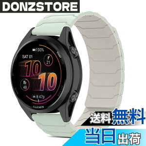 �y���������z[CiimWaa] 22mm �o���h for Garmin Venu 4/3 45mm/vivoactive 4/Venu2 �p �V���R�� ���v�o���h ���͂Ȏ��C �X�}�[�g�E�H�b�`���� �}�O�l�b�g �_�炩�� �����^ �j�����p ���K�� �x���g �K�[�~�� garm