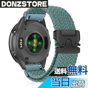 �y���������z[CiimWaa] 20mm �o���h for Garmin Forerunner 570 42mm/Garmin Vivoactive 6/5/Approach S50/S44 �p �����o���h �҂ݍ��� ���v�x���g �N�C�b�N�����[�X ���v�o���h �_�炩�� �ʋC�� �����p�x���g �K�[�~