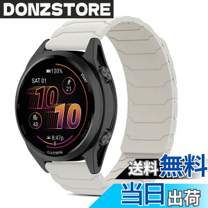 �y���������z[CiimWaa] 22mm �o���h for Garmin Venu 4/3 45mm/vivoactive 4/Venu2 �p �V���R�� ���v�o���h ���͂Ȏ��C �X�}�[�g�E�H�b�`���� �}�O�l�b�g �_�炩�� �����^ �j�����p ���K�� �x���g �K�[�~�� garm