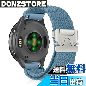 �y���������z[CiimWaa] 22mm �o���h for Garmin(�K�[�~��) Venu 4/3 45mm/vivoactive 4/Venu 2 �p �����o���h �҂ݍ��� ���v�x���g �N�C�b�N�����[�X ���v�o���h �_�炩�� �ʋC�� �����p�x���g Garmin Forerunner 265/