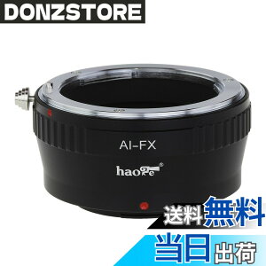 �y���������zHaoge �����Y�}�E���g�A�_�v�^�[ Nikon Nikkor F Mount AI AI-S�����Y���� Fuji X FX�}�E���g�J�����p X-A3 X-A5 X-A10 X-A20 X-E1 X-E2 X-E2s X-E3 X-H1 X-M1 X-Pro2 X-Pro2 X-T1 X-T2 X-T3 X-T10 X-T20�B X-T30