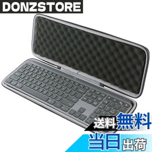 �y���������zco2CREA �Ή� Logicool ���W�N�[�� MX KEYS KX800/ MX KEYS S KX800s�L�[�{�[�h��p���[�P�[�X �u���b�N