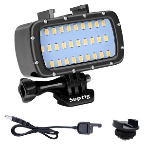 �y���������zSuptig �h�����C�g �������C�g Gopro Hero 13�AHero 12�A11�A10�A9�A8�A7�A6�A5�A4�A3�A2�ADJI�I�X���AAkaso�AInsta 360�ACanon Nikon Sony Olympus SLR�J�����p �h�� 180�t�B�[�g(55m)