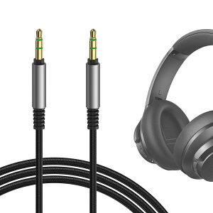 �y���������zGeekria �P�[�u���i�C�����ґg�݊��� �I�[�f�B�I�R�[�h �A���J�[ Anker Soundcores Space One Pro, H30i, Space One, Q20i, Space Q45, Life Q35, Life Q30, Life 2 Active �w�b�h�z���P�[�u���A3.5mm �ɓK������ 