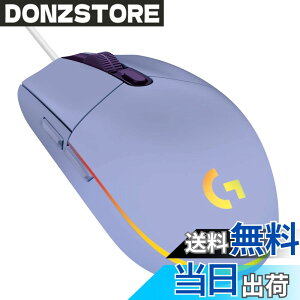 �y���������zLogicool G �Q�[�~���O�}�E�X G203 �L�� �Q�[�~���O �}�E�X USB �ڑ� G203-LC �y�� 85g LIGHTSYNC RGB 6�v���O�����{�^�� ���C���b�N PC windows mac �������K�i �y �t�@�C�i���t�@���^�W�[ XIV 