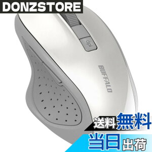 �y���������z�o�b�t�@���[ �}�E�X Bluetooth 5.0 5�{�^�� LED �z���C�g �߂�/�i�ރ{�^������ �ȓd�� BSMBB305WH