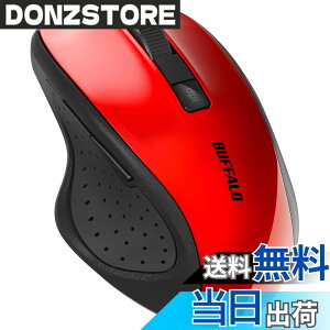 �y���������z�o�b�t�@���[ �}�E�X Bluetooth 5.0 5�{�^�� LED ���b�h �߂�/�i�ރ{�^������ �ȓd�� BSMBB305RD