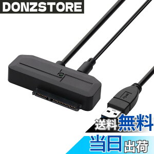 �y���������z�I�E���e�b�N �f�[�^����y�ɂ����z�� 2.5�C���`/3.5�C���` HDD/SSD�p �ő�18TB�Ή� Windows Mac���Ή� SATA - USB3.2 Gen1(USB3.0)/2.0 �ϊ��A�_�v�^�[ �P�[�u�����F65cm OWL-SA23U32G1-A