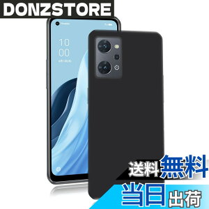 �y���������zFOR OPPO RENO7 A �p�� �ϏՌ� �P�[�X �J�o�[ TPU �}�b�g �t�B�b�g �����Y �J���� ��ʕی� �� �w��h�~ �Ռ��z�� �y�� �X���� �y �� �ϋv (�u���b�N�j