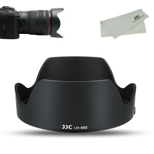 �y���������zJJC EW-88E �t�� �����Y�t�[�h �Ԍ` Canon RF 24-70mm F2.8 L IS USM �����Y/Canon RF 24-105mm F2.8 L IS USM Z �����Y�ɑΉ� Canon EW-88E �����Y�t�[�h �݊� �N���[�j���O�N���X �t��
