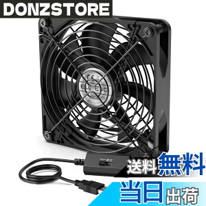 �y���������zELUTENG USB�t�@�� 14cm �É� USB��@ ���� ��p�t�@�� 3�i�K���ʒ��� 5V ��p�N�[���[ ���^ �����@ ������ 140mm �Ԓ��� ���C�� 1500RPM �p�\�R��/���[�^�[/���� / PS4�Q�[���@�Ȃ� USB fan 1