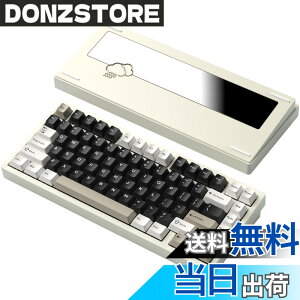 �y���������z�yWOBKEY Rainy 75�L�[�{�[�h�z�J���̂悤�ȑŌ��� ���J�j�J���L�[�{�[�h 3WAY�ڑ� OS�݊��� �z�b�g�X���b�v��VIA�̑Ή� �J�X�^�}�C�Y�� �K�X�P�b�g�f�U�C�� �A���~�j�E���f�ގg�p RG